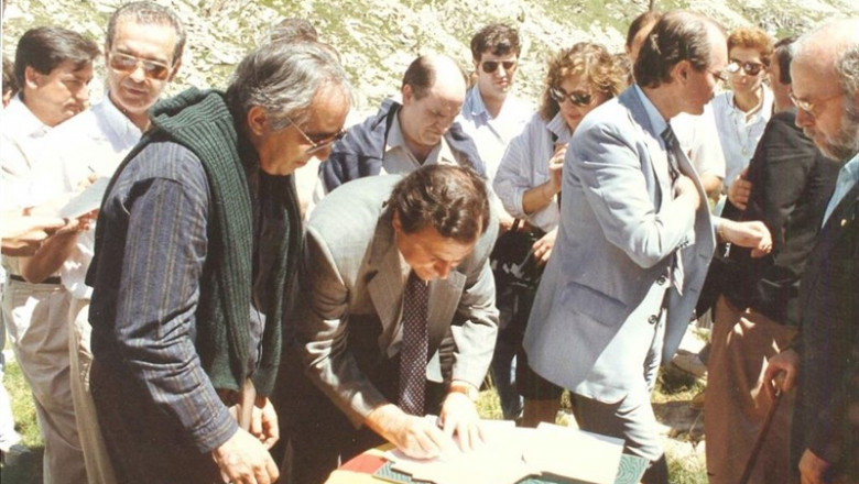 Imatge De la Constitució Del Patronat De Turisme De la Diputació De Lleida Al juliol De 1989 | PATRONATO DE TURISMO ep imatgela constitucio del patronatturismela diputacio de lleidajuliol1989