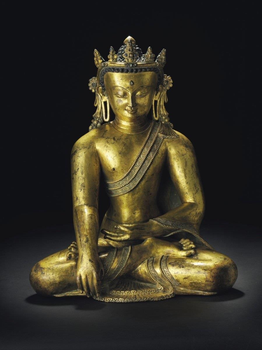 La baronesa Thyssen vende por 3,2 millones una estatua de Budda | CASA DE SUBASTAS CHRISTIE'S ep la baronesa thyssen vende32 millonesestatuabudda