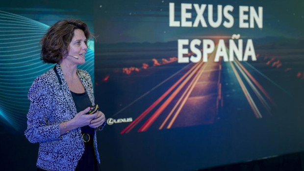 ep la directora de lexus espana mar pieltain durante el desayuno de bienvenida a 2026 organizado por