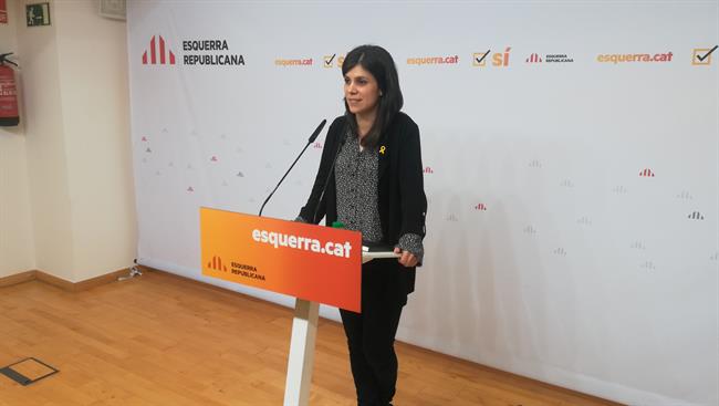 La portavoz de ERC, Marta Vilalta | EUROPA PRESS ep la portavozerc marta vilalta