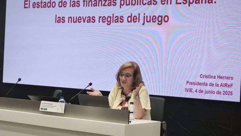 ep la presidenta de la autoridad independiente de responsabilidad fiscal airef cristina herrero 20250604212803 ep la presidenta de la autoridad independiente de responsabilidad fiscal airef cristina herrero 20250604212803