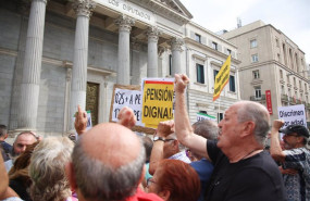 ep manifestacion de pensionistas frente al congreso