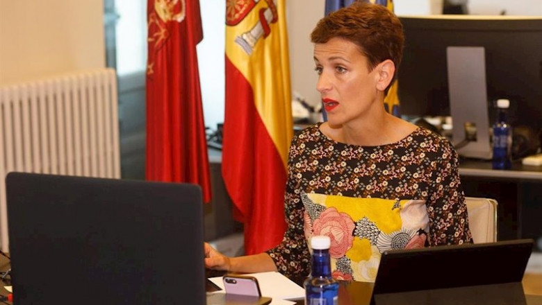María Chivite participa en la videoconferencia de los presidentes autonómico con Pedro Sánchez | GOBIERNO DE NAVARRA ep maria chivite participa en la videoconferencia de los presidentes autonomico con pedro sanchez