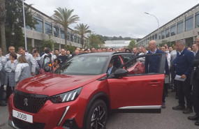 ep presentacion en sociedad del peugeot 2008 en la planta de psa en vigo