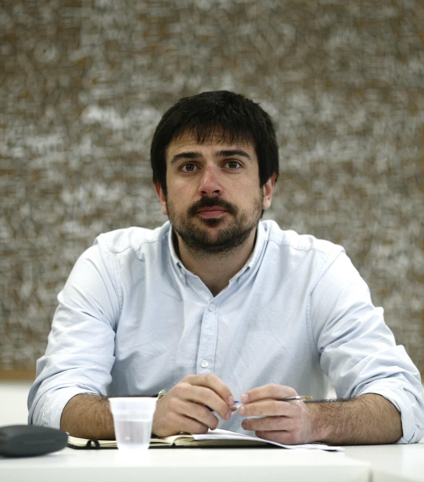 Ramón Espinar, de Podemos | EUROPA PRESS ep ramon espinar de podemos