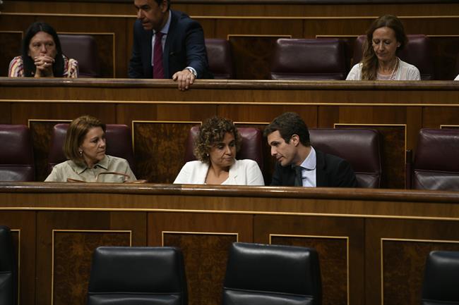 Segunda votación en el Congreso para elegir a Rosa María Mateo como administrado | Oscar del Pozo - Europa Press ep segunda votacioncongresoelegirrosa maria mateoadministrado