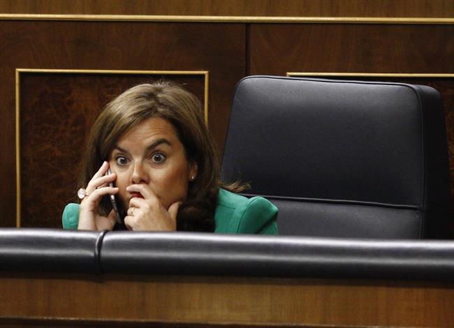 Soraya Sáenz de Santamaría, vicepresidenta del Gobierno | EUROPA PRESS ep soraya saenzsantamaria vicepresidentagobierno 20170913150202
