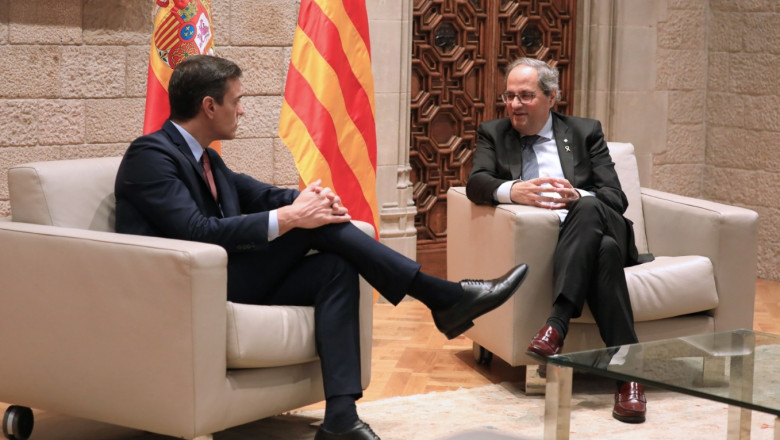 Generalitat pedro sanchez quim torra