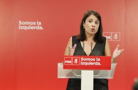ep adriana lastra en ruedaprensala reunionpsoe