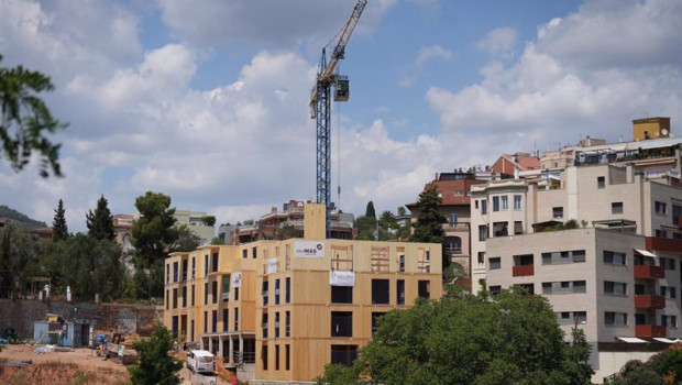 ep archivo construccion de un edificio sostenible en vallcarca a 31 de julio de 2025 en barcelona ep archivo construccion de un edificio sostenible en vallcarca a 31 de julio de 2025 en barcelona