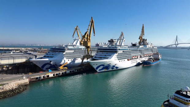 ep archivo   cruceros en el astilleros de navantia en cadiz