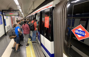 ep archivo   imagen de archivo de un anden de metro de madrid