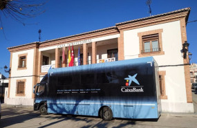 ep archivo   oficina movil de caixabank en valdeavero