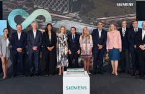 ep ceremonia de colocacion de la primera piedra de la nueva sede corporativa de siemens en madrid
