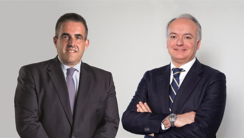 El consejero delegado de El Corte Inglés, Víctor del Pozo, y el primer ejecutivo de El Corte Inglés Real Estate, Javier Catena | EL CORTE INGLÉS - Archivo ep el consejero delegado de el corte ingles victor del pozo y el primer ejecutivo de el corte ingles