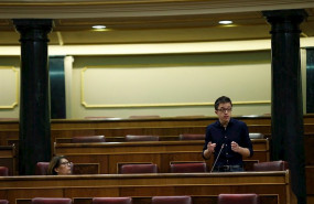 ep el lider de mas pais inigo errejon durante su intervencion en el pleno de control al ejecutivo