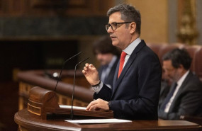 ep el ministro de la presidencia felix bolanos durante una sesion plenaria extraordinaria en el