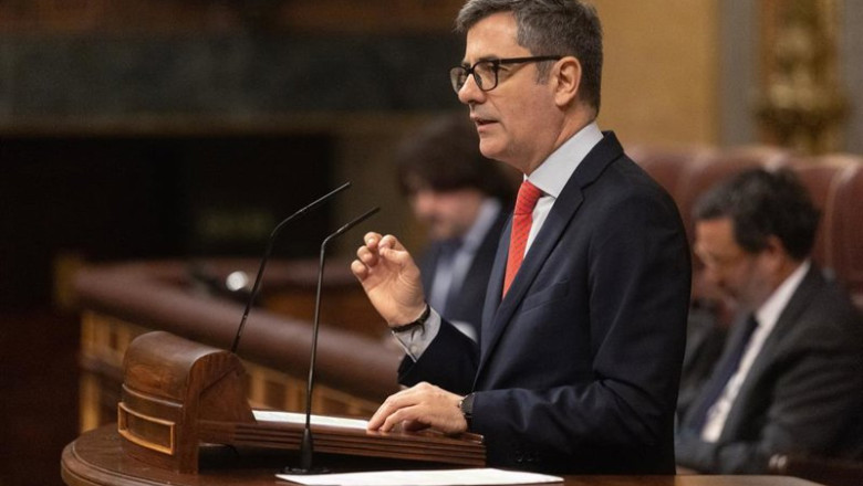 ep el ministro de la presidencia felix bolanos durante una sesion plenaria extraordinaria en el ep el ministro de la presidencia felix bolanos durante una sesion plenaria extraordinaria en el