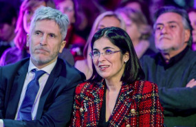 ep el ministro del interior fernando grande-marlaska y la ministra de politica territorial y funcion