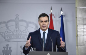 ep el presidente del gobierno en funciones pedro sanchez comparece ante los medios tras su reunion
