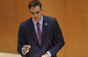 ep el presidente del gobierno pedro sanchez comparece ante el pleno del senado tras el paron estival