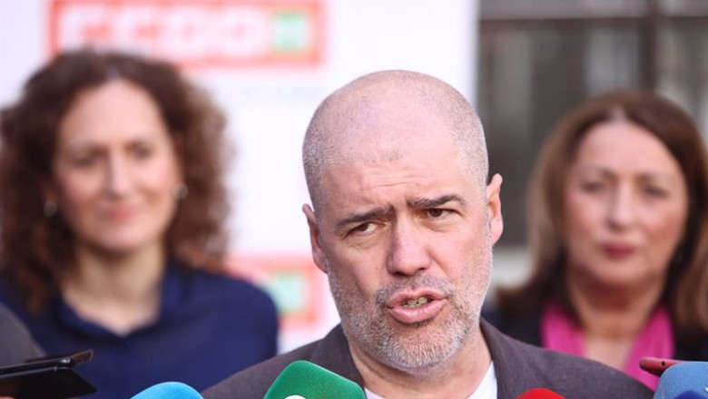 ep el secretario confederal de comisiones obreras unai sordo este viernes en declaraciones a los ep el secretario confederal de comisiones obreras unai sordo este viernes en declaraciones a los