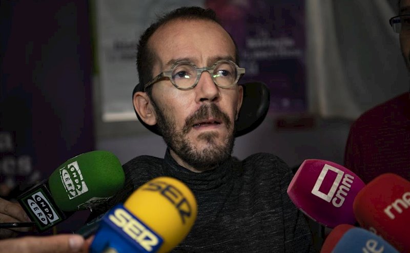 ep el secretario de accion de gobierno e institucional de podemos pablo echenique en ciudad real