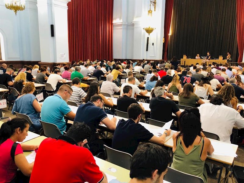 ep estudiantes de la uned valencia en una imagen de archivo
