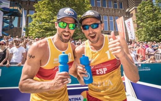 Herrera y Gavira, a semifinales del Campeonato de Europa | WWW.RFEVB.COM ep herreragavira a semifinalescampeonatoeuropa