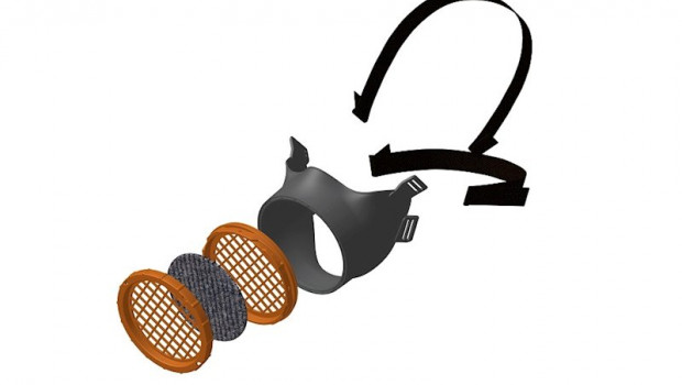 ep imagen de la mascarilla reutilizable de michelin