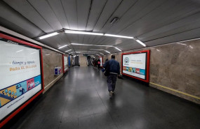 ep imagen de recurso de instalaciones de metro de madrid durante el estado de alarma por el