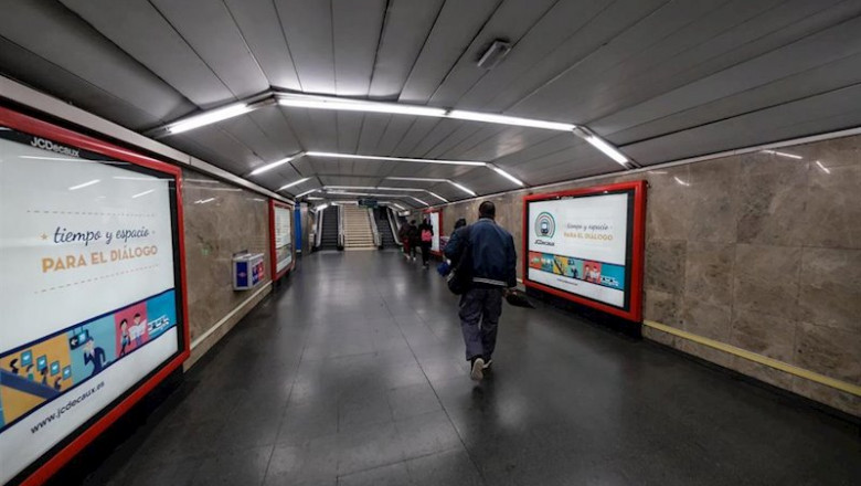 ep imagen de recurso de instalaciones de metro de madrid durante el estado de alarma por el ep imagen de recurso de instalaciones de metro de madrid durante el estado de alarma por el
