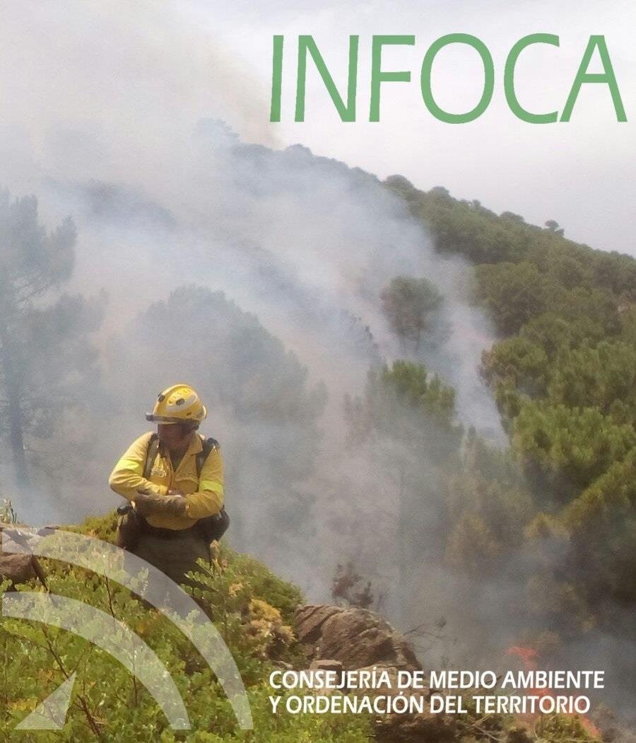 ep infoca incendio forestal benahavis junio 2017 bombero