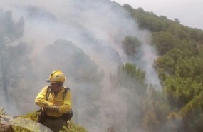 ep infoca incendio forestal benahavis junio 2017 bombero