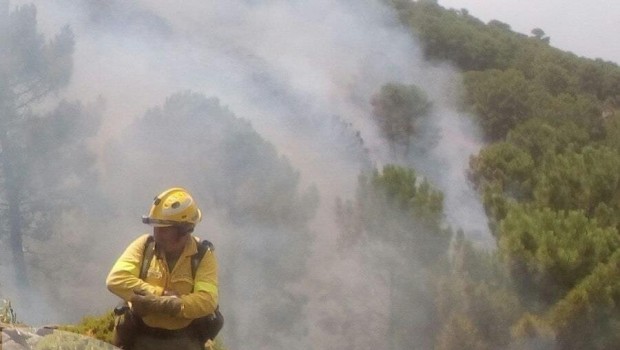 ep infoca incendio forestal benahavis junio 2017 bombero