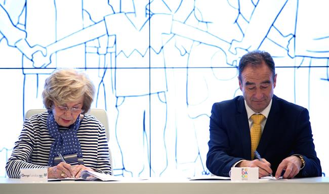 La firma del acuerdo entre FEDACE y la Fundación Gmp | FEDACE ep la firmaacuerdofedacela fundacion gmp
