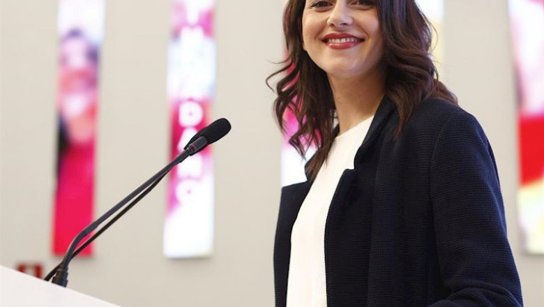 ep la portavoz de ciudadanos en el congreso ines arrimada tras una reunion del comite ejecutivo del