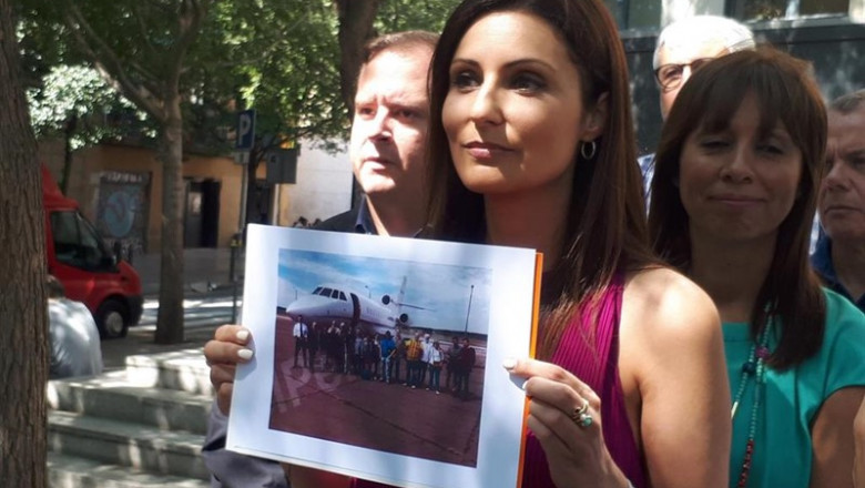 La portavoz de Cs, Lorena Roldán. | EUROPA PRESS ep la portavoz de cs lorena roldan