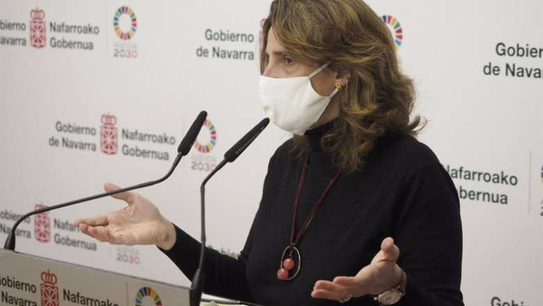 ep la vicepresidenta tercera y ministra para la transicion ecologica teresa ribera en una rueda de ep la vicepresidenta tercera y ministra para la transicion ecologica teresa ribera en una rueda de