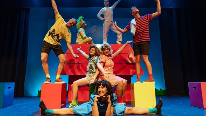 Los personajes de 'Snoopy, el musical'. | TEATROS LUCHANA ep los personajes de snoopy musical