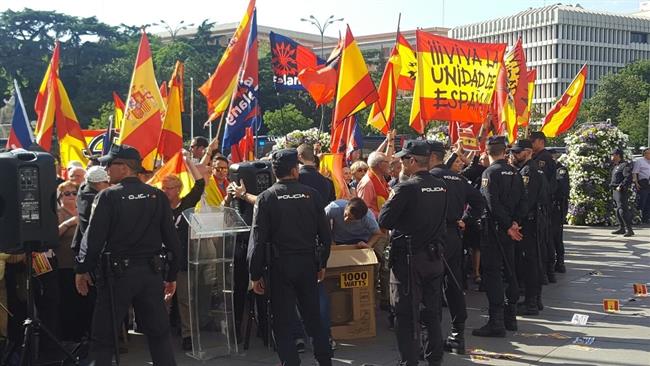 ep protestala conferenciapuigdemontmadrid