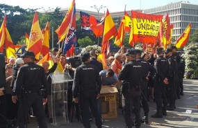 ep protestala conferenciapuigdemontmadrid