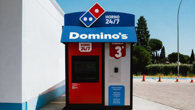 ep puesto de vending de dominos pizza