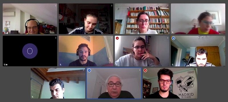 ep reunion telematica del ministro de universidades manuel castells con ceune y creup