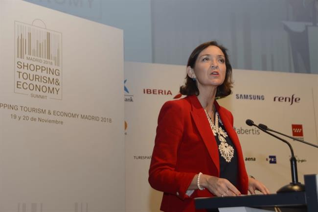 Reyes Maroto, en el 'Summit Shopping Tourism & Expert' | SUMMIT SHOPPING TOURISM & EXPERT' ep reyes maroto en el summit shopping tourism expert