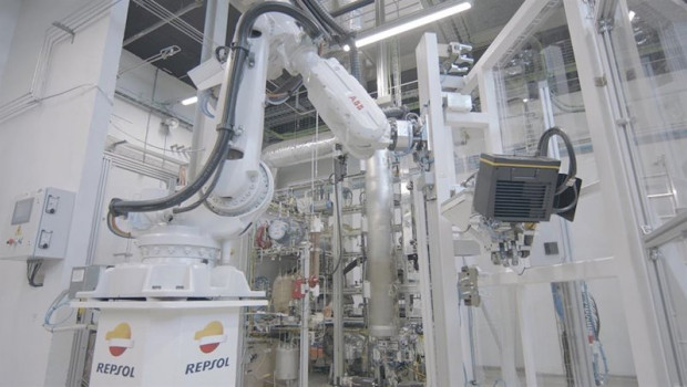 ep robot en factoria de repsol