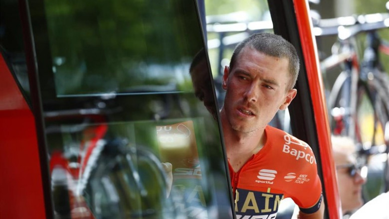Rohan Dennis (AUS) team Bahrain Merida during the Tour De France 2019, 106th Edition, 9th stage, Saint Etienne - Brioude 170 km, on July 14, 2019, France - Photo Kei Tsuji / BettiniPhoto / DPPI | KEI TSUJI/BettiniPhoto/DPPI/AFP7/Europapress ep rohan dennis aus team bahrain merida during the tourfrance 2019 106th edition 9th stage saint etienne - brioude 170 km on july 14 2019 france - photo kei tsuji bettiniphoto dppi