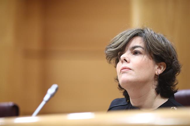 Santamaría en la Comisión del artículo 155 en el Senado | EUROPA PRESS ep santamariala comisionarticulo 155senado