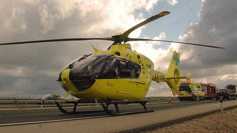 Sucesos.- Evacuado en helicóptero uno de los dos heridos en una colisión entre una furgoneta y un turismo en Segovia | JCYL - Archivo ep sucesos- evacuado en helicoptero uno de los dos heridos en una colision entre una furgoneta y un