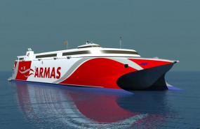 ep trasmediterranea estrenara el catamaran mas avanzado del mundo en baleares